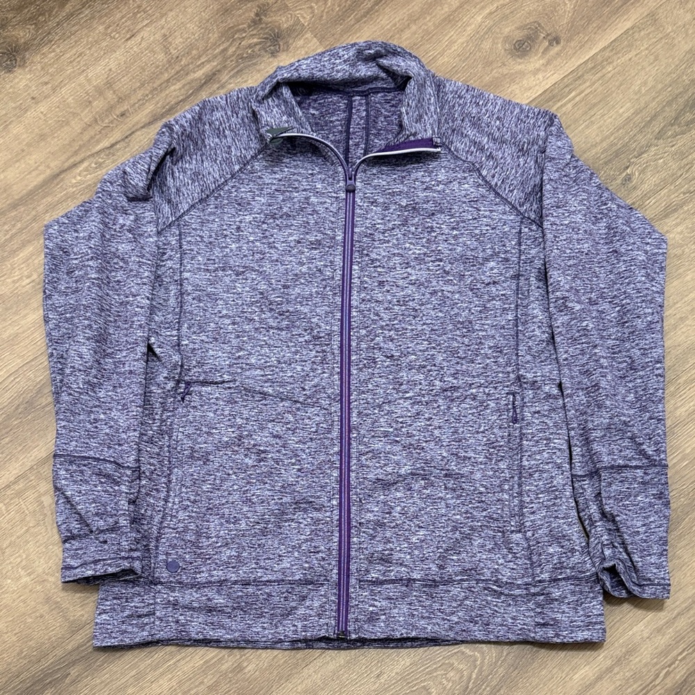 Outdoor Research XL Women's Melody Jacket Heathered Purple Full Zip Jacket